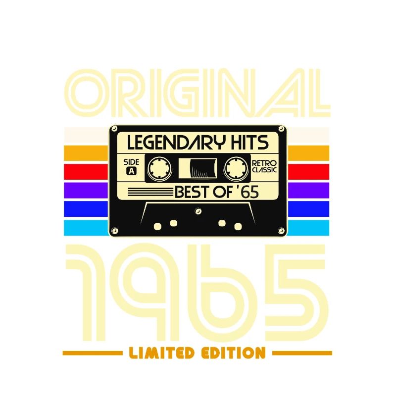 Originale Retro-Kassette von 1965