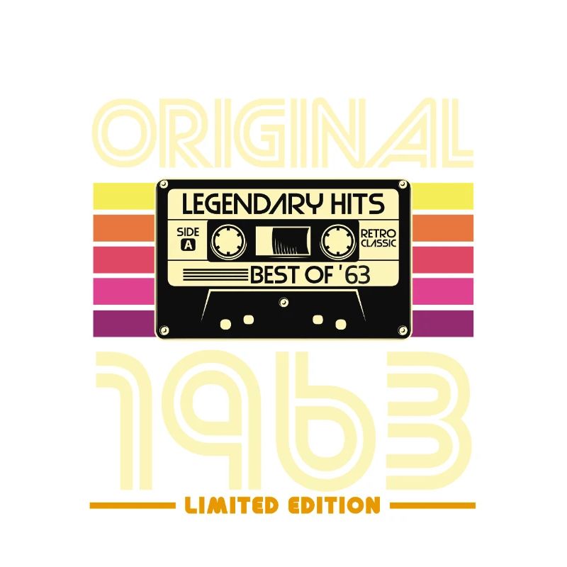 Retro Cassette 1963 Edition