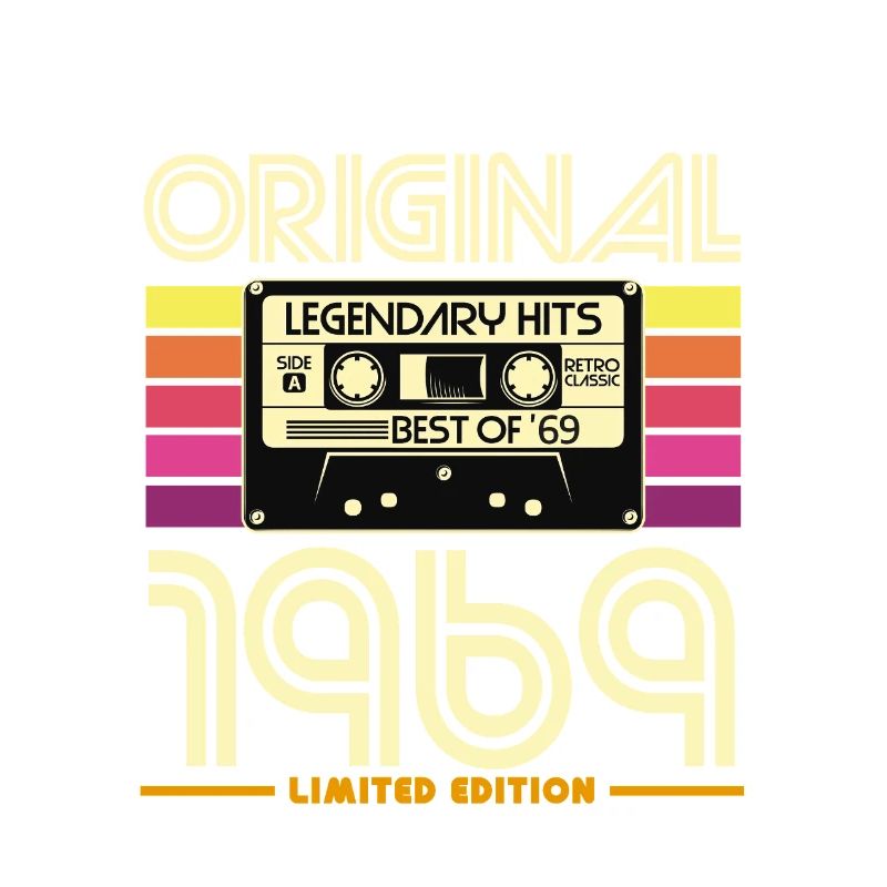 Original 1969 Édition Limitée Retro