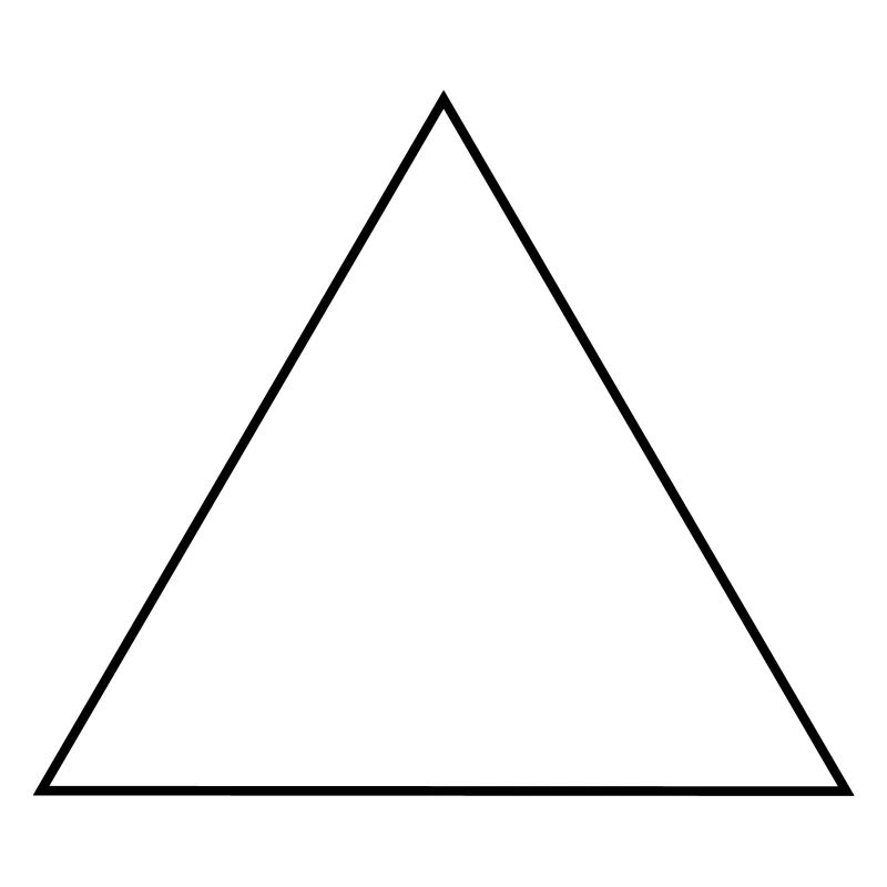 Triangle / / isosceles equilateral / / frame