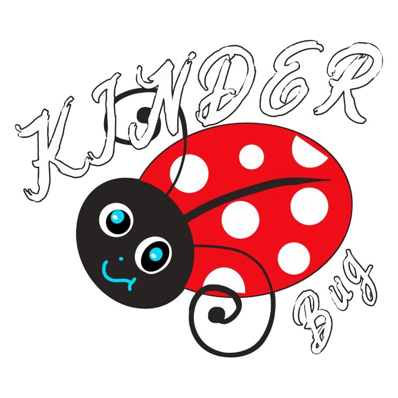 Kinder Bug Funny Cute Ladybug Kindergarten