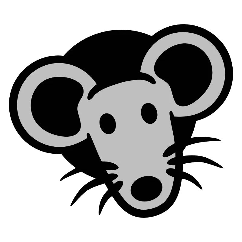 Mouse Wall Hole Mouse Hole Peeps Cute Funny Comic