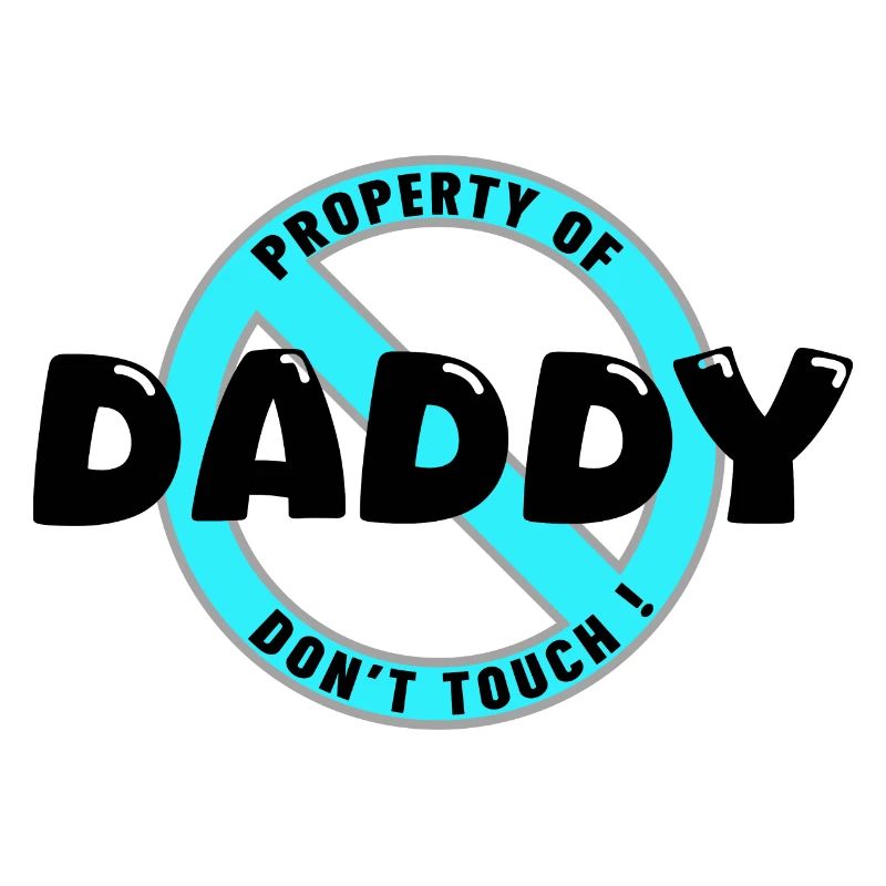 Papas Eigentum, schwarz. In