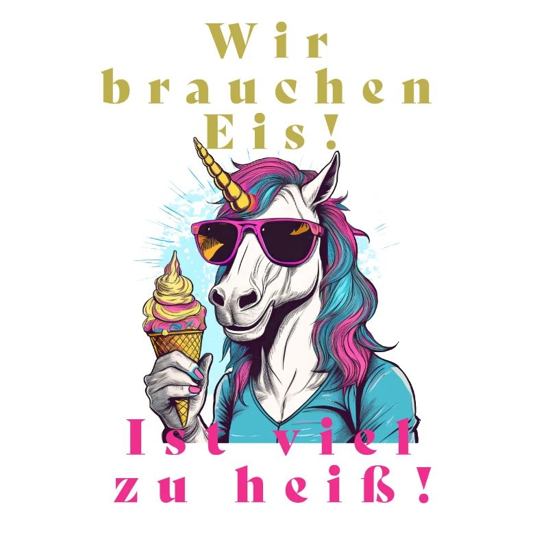 Einhorn Eis vs. Hitze