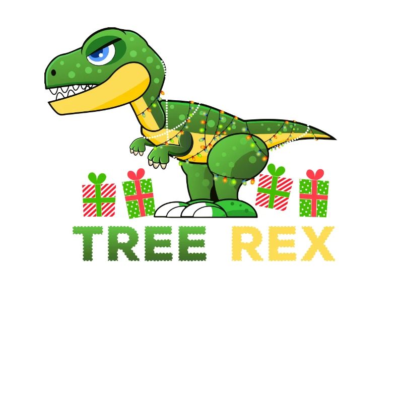 Tree Rex T-Rex Dinosaur Christmas Gift