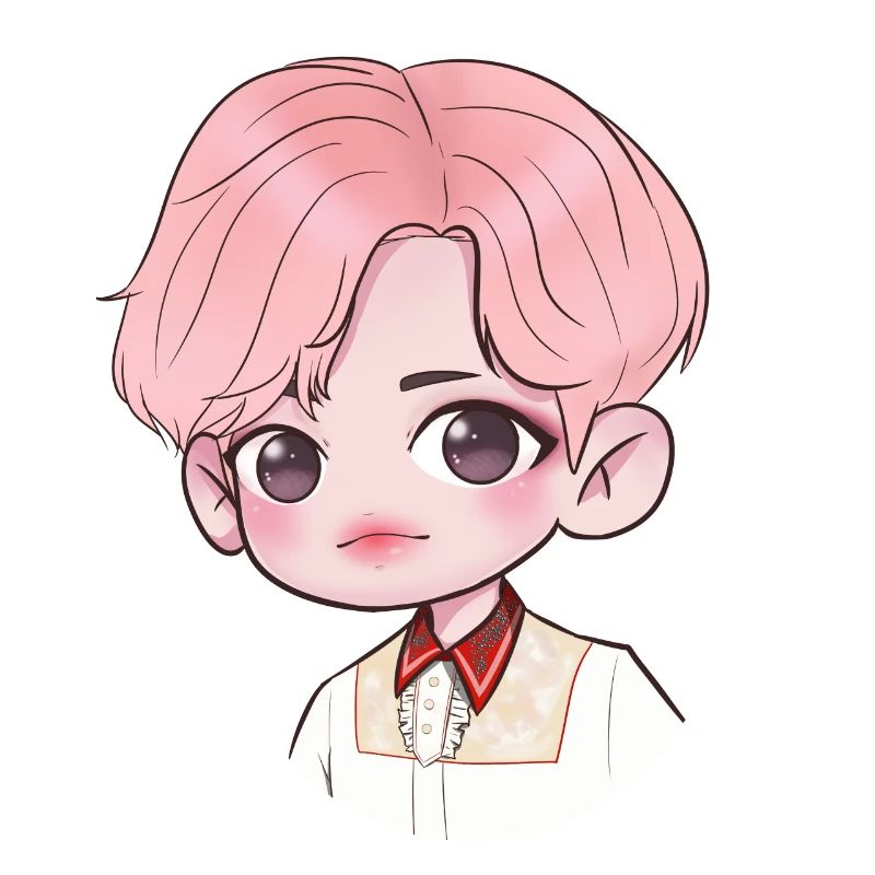 Chibi Jin Blood sweatshirt and tears