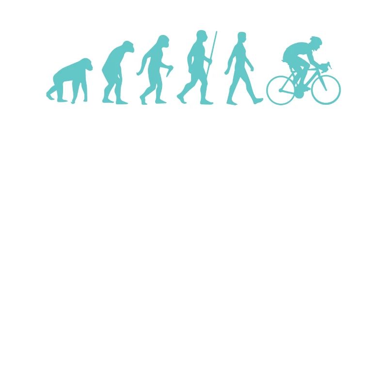 Evolution - VTT - Humour - Cadeau - Fun