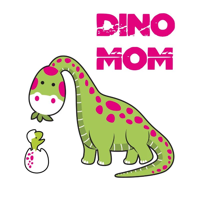 Dino Mutter Muttertag T-Shirt Mutter Tag Tee