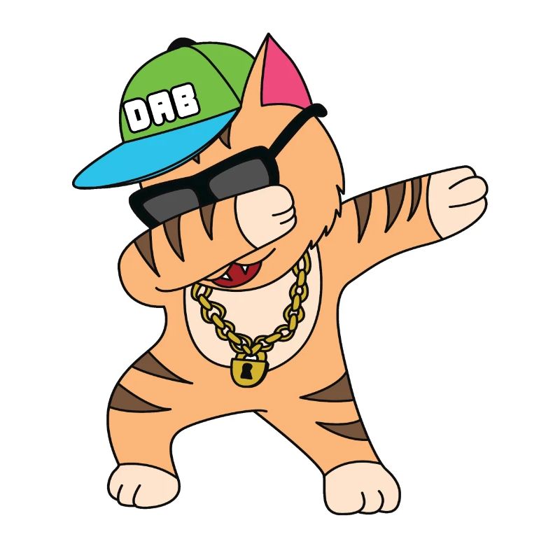 Chat, chat, banane, chaton, miaou, chat, chat, chat, dame