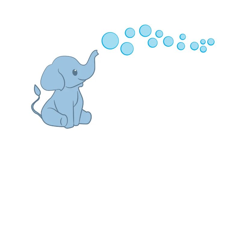 Éléphant - Amant d'éléphant - Éléphant - Bulle