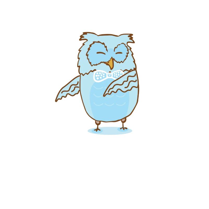 Floss Dance Move Owl