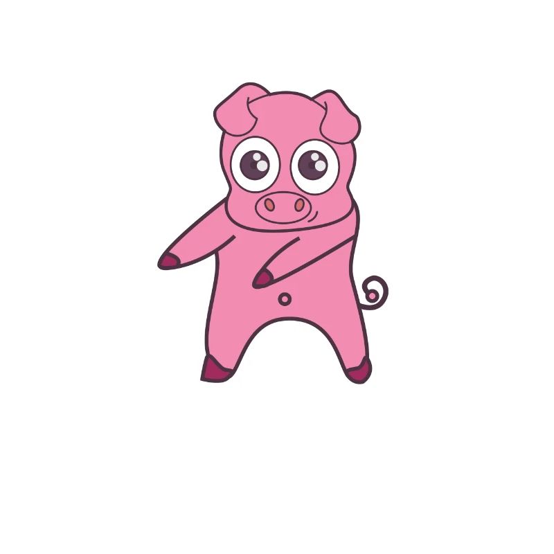 Floss Dance Move Pig