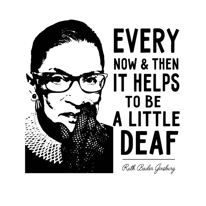 De temps en temps ça aide d'être un peu sourd