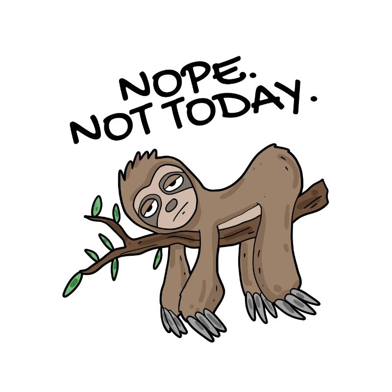 Sloth Nope not today
