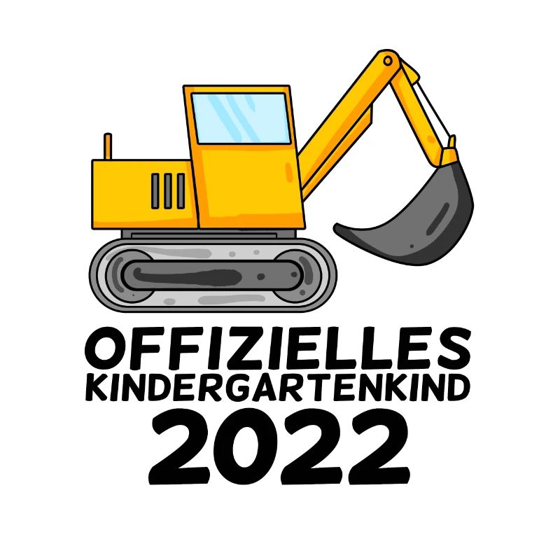 Kindergarten Kind Bagger Schule Einschulung 2022