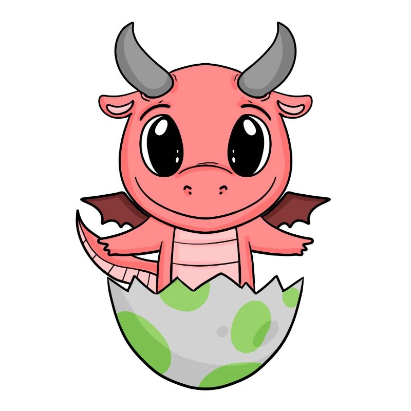 Naissance de bébé Oeuf Dragon Naissance