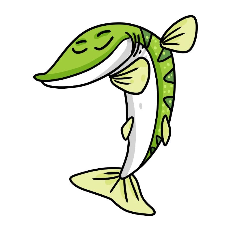 Dabbing Dab Pike Fish