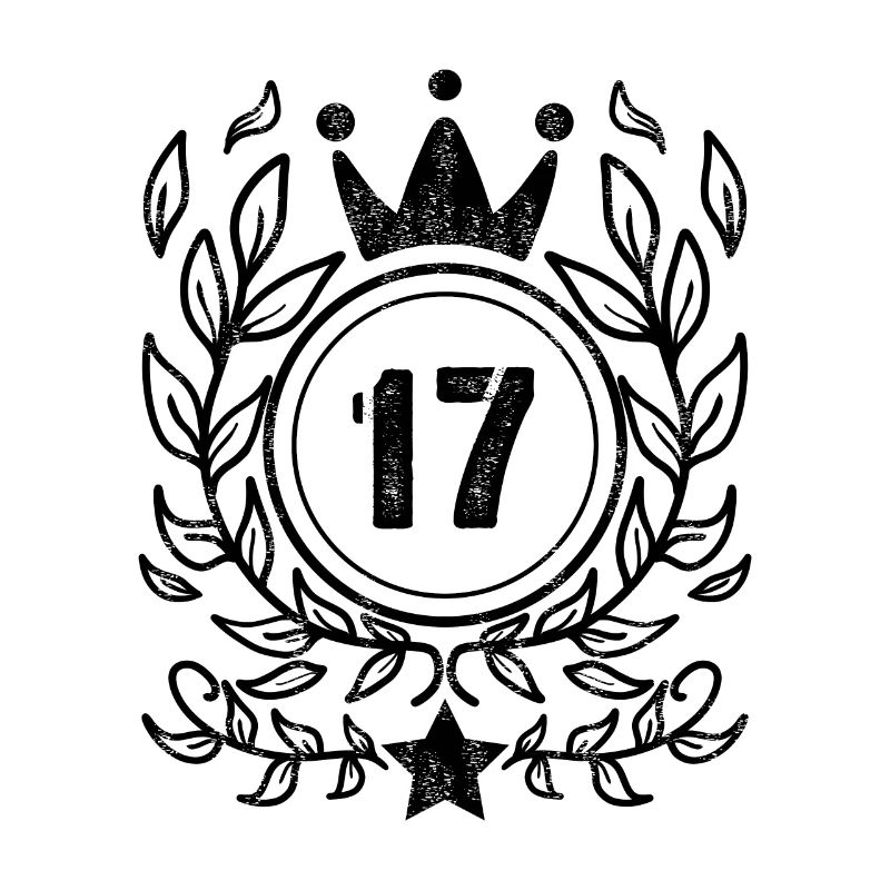 Couronne de 17 ans - 17 ans