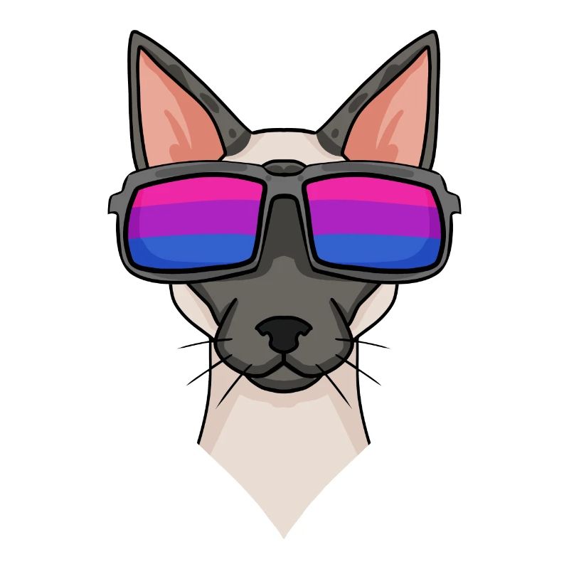 Bisexual Siamese Cat Cat Gift