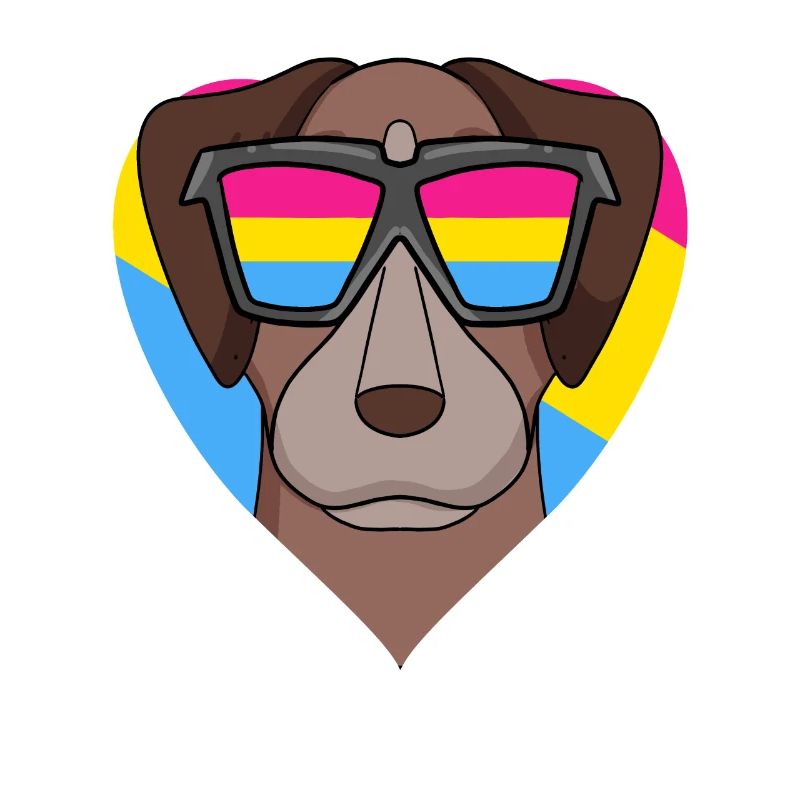 Pansexual Pointer Dog Gift