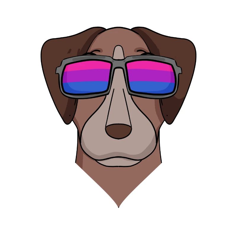 Bisexual Pointer Dog Gift
