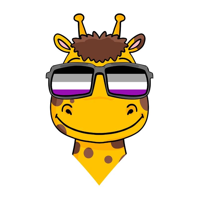 Asexual Lgbt Giraffe Asexuality