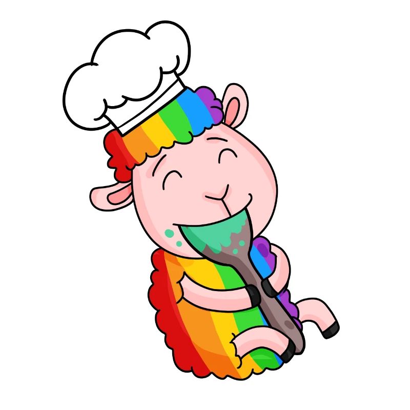 Cuisinier de mouton mignon