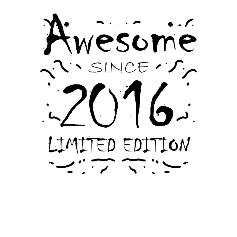 2016 - Né 2016 - Année de naissance 2016