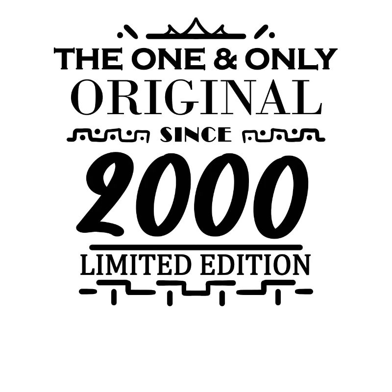 2000 - Année de construction 2000 - Année de naissance 2000
