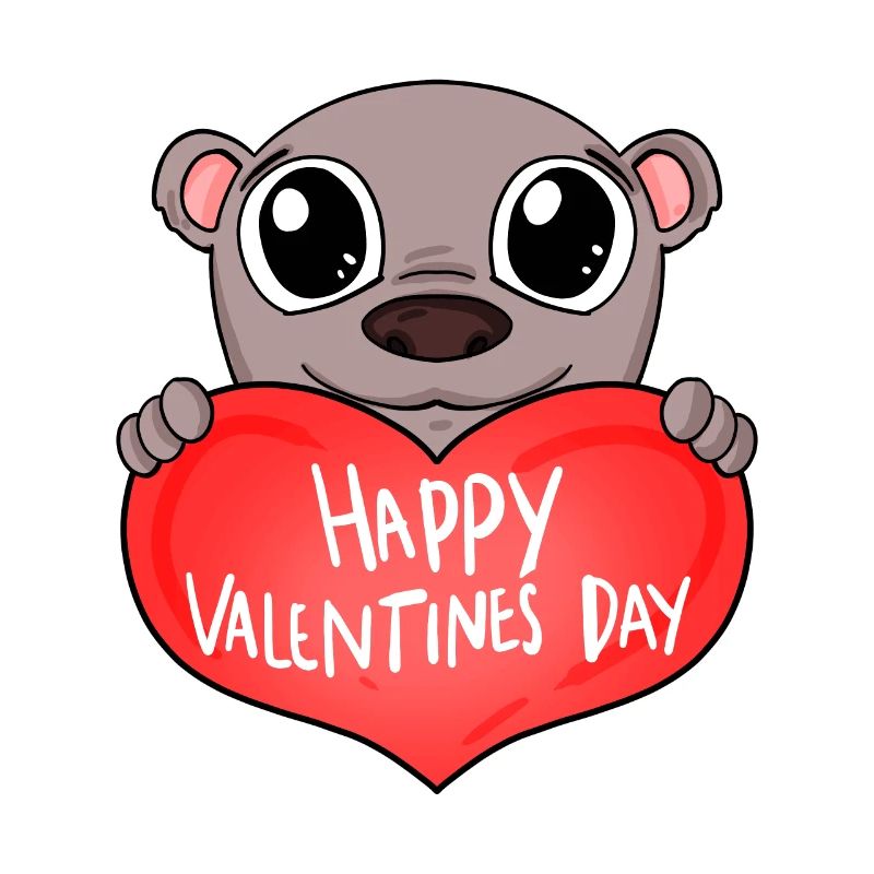 Ours de cœur de la Saint-Valentin
