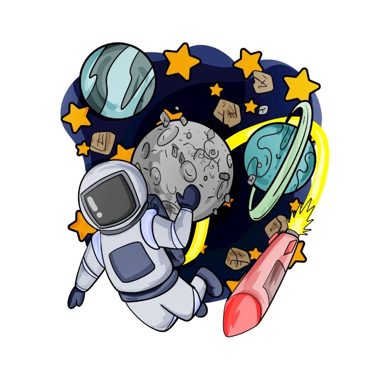 Astronaute dans l’espace