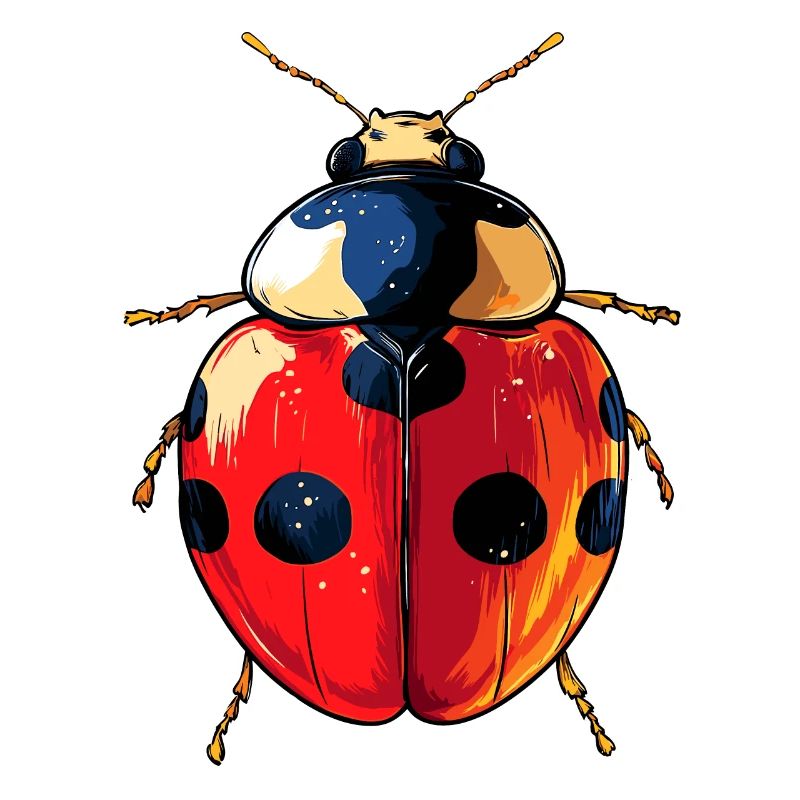 Ladybug Ladybug Insects Colorful Cute Ladybugs