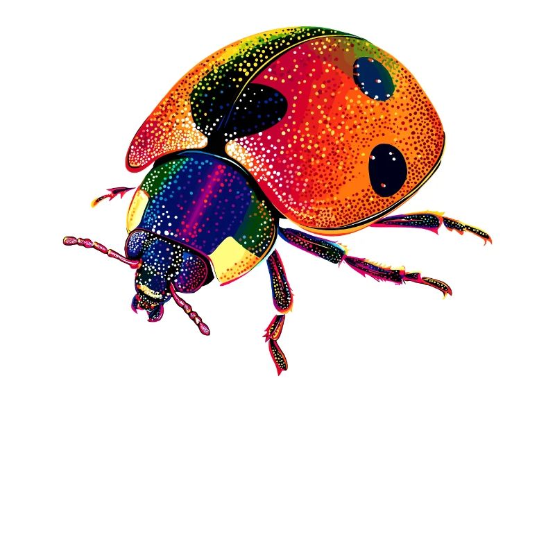 Ladybug Ladybug Insects Colorful Cute Ladybugs