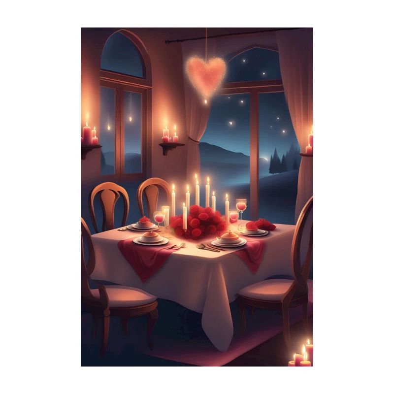 Valentines day dinner