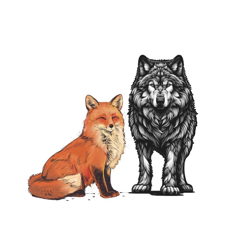 Fox, Foxes, Wolf, Wolves, Wild Animals
