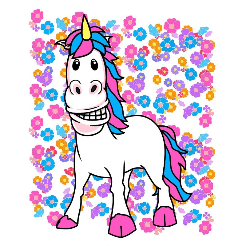 Frühling Sommer Einhorn Einhörner Kinder Kind