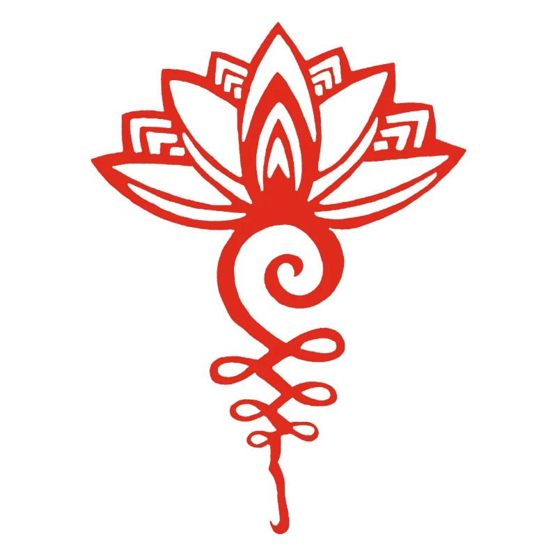 Lotus rouge éternel