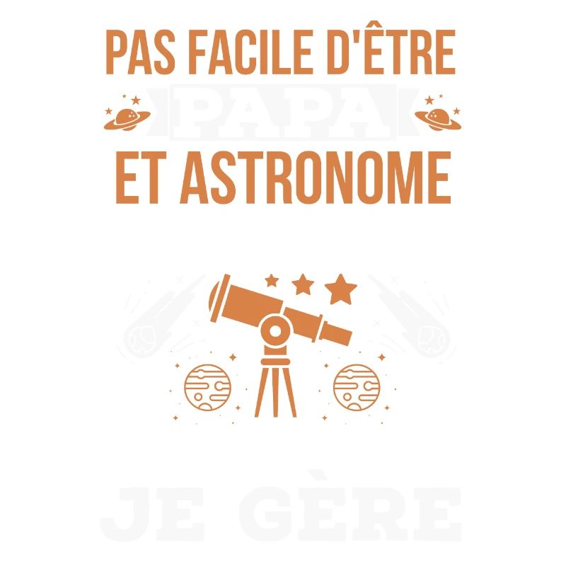 Papa et astronome