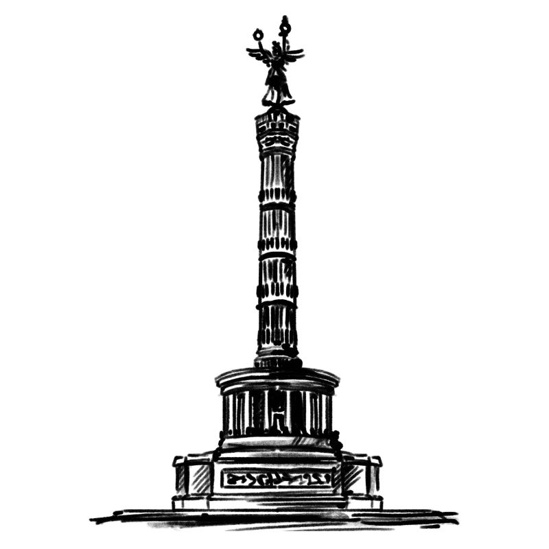 Berlin - Siegessäule/Goldelse