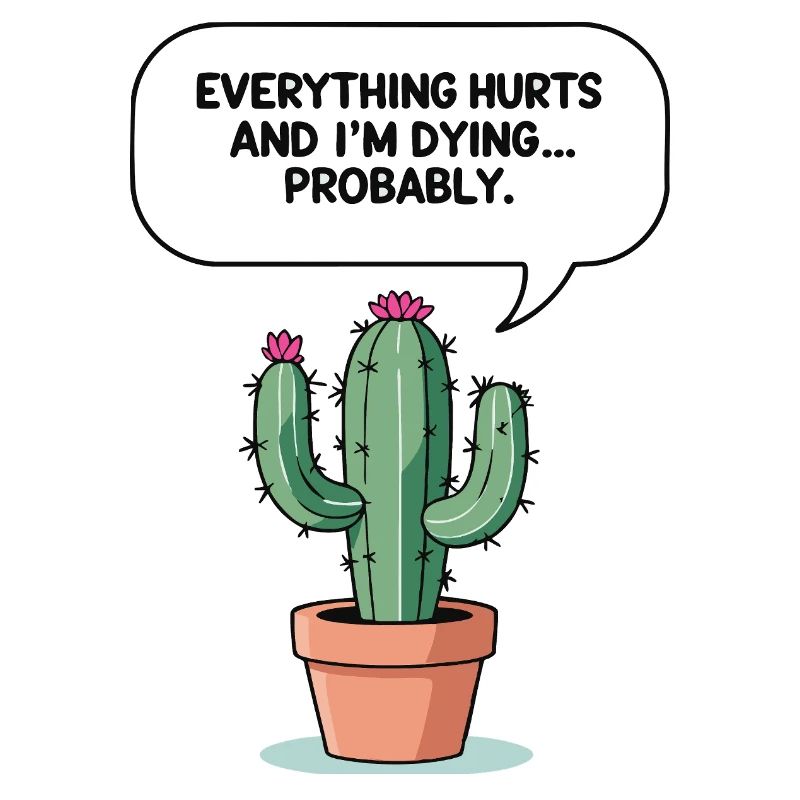 Cactus sarcastique