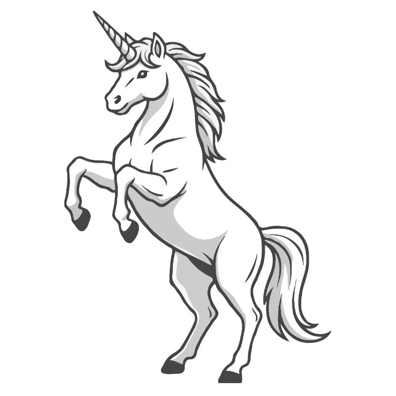 White unicorn
