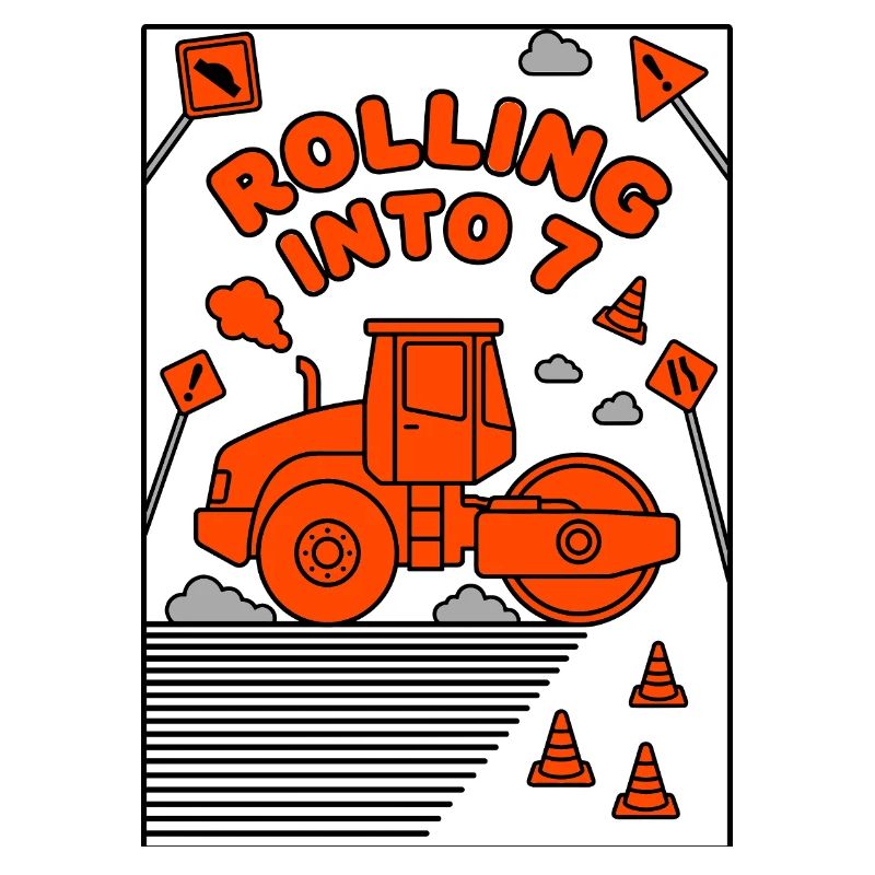 Rolling Into 7 Dampfwalze