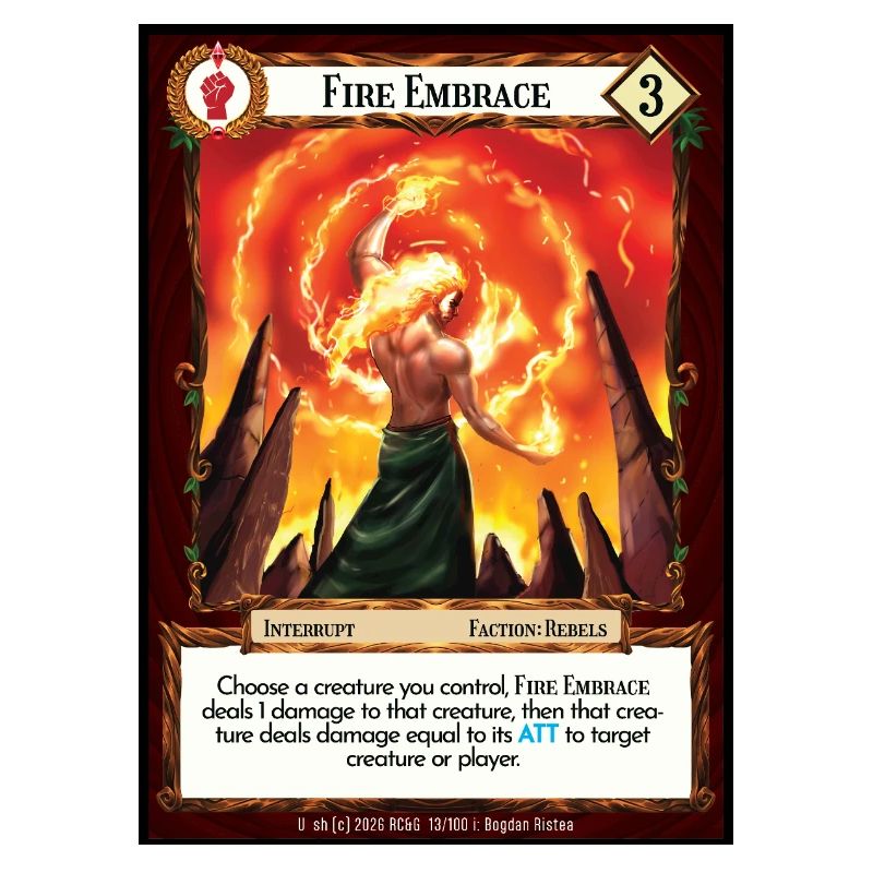 Étreinte de Feu