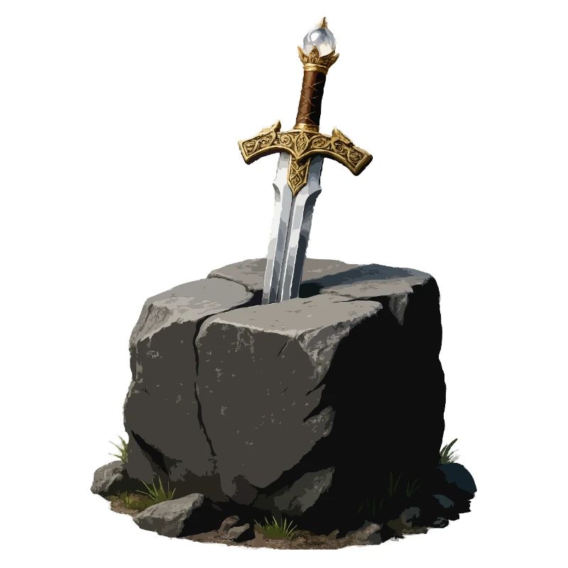 Épée dans le Rocher Excalibur