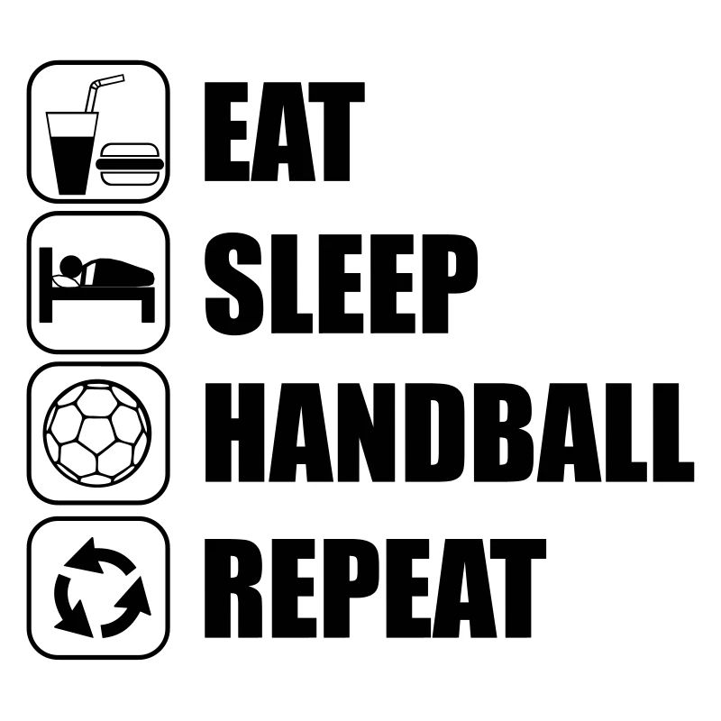 Eat,sleep,handball,repeat