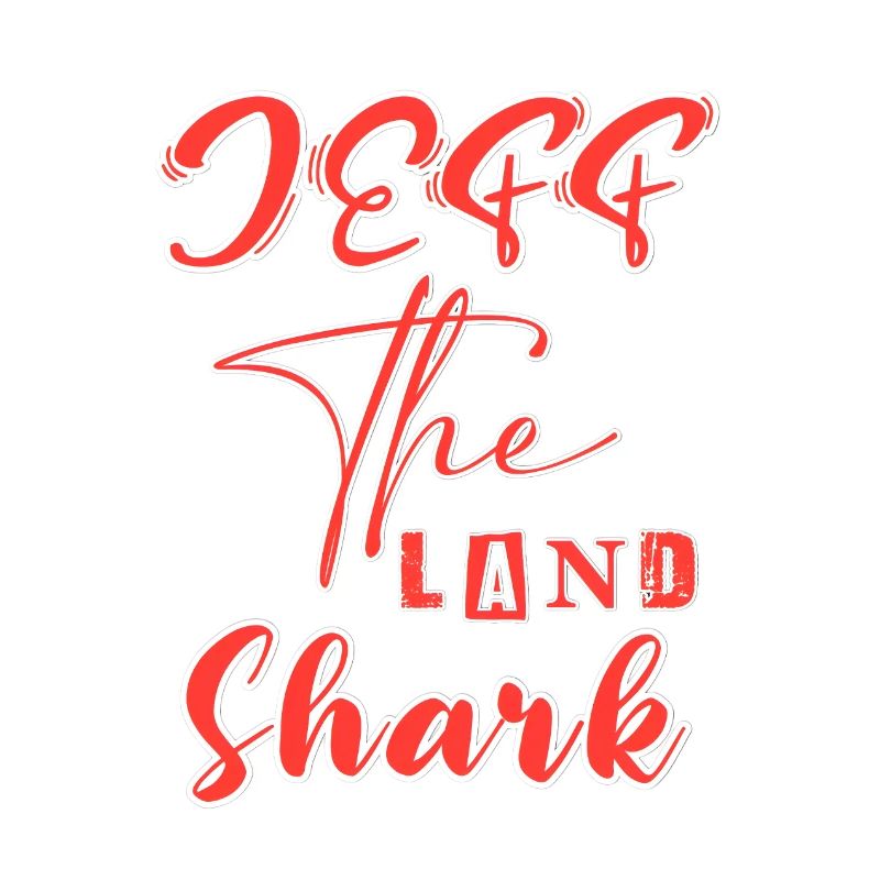 Jeff Le requin terrestre version rouge