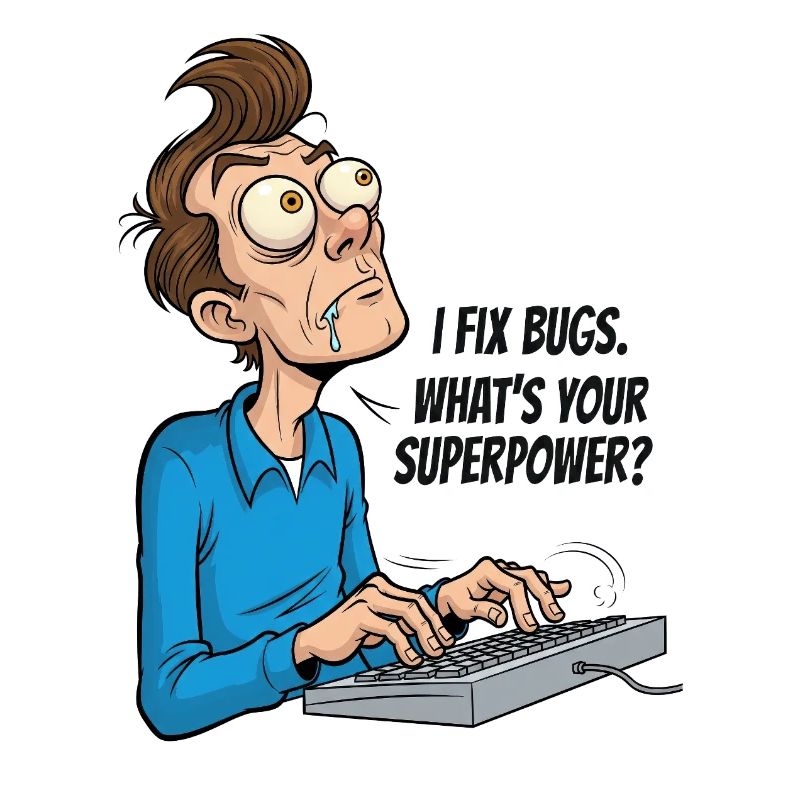 Bug Fixer Superpower: IT Held Design