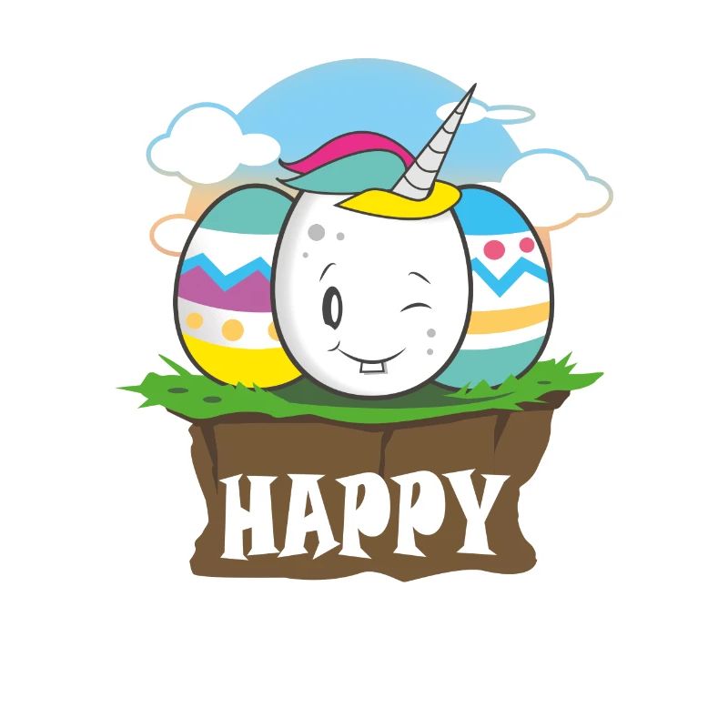 Ostei unicorn Easter