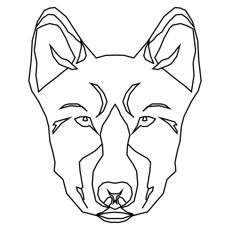 Stylized Dog