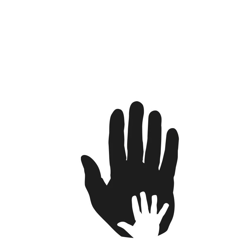 Bébé main dans la main dans la main